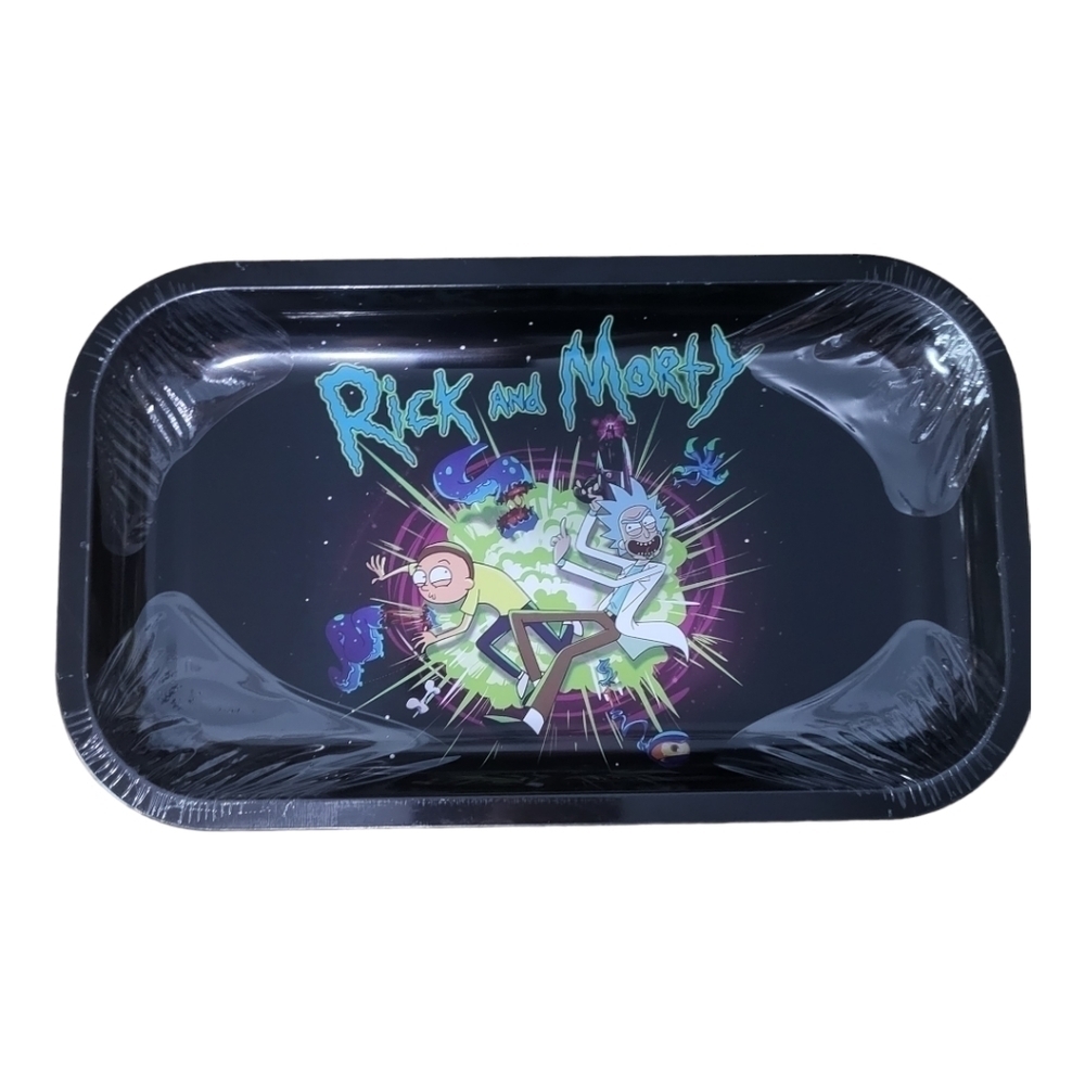 Rick and Morty Limited Edition RollingTray 10.5"x6.5" NWOT